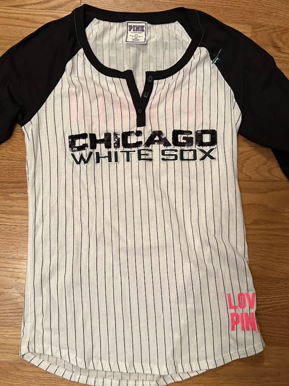 Victoria's Secret Pink WhiteSox Shirt